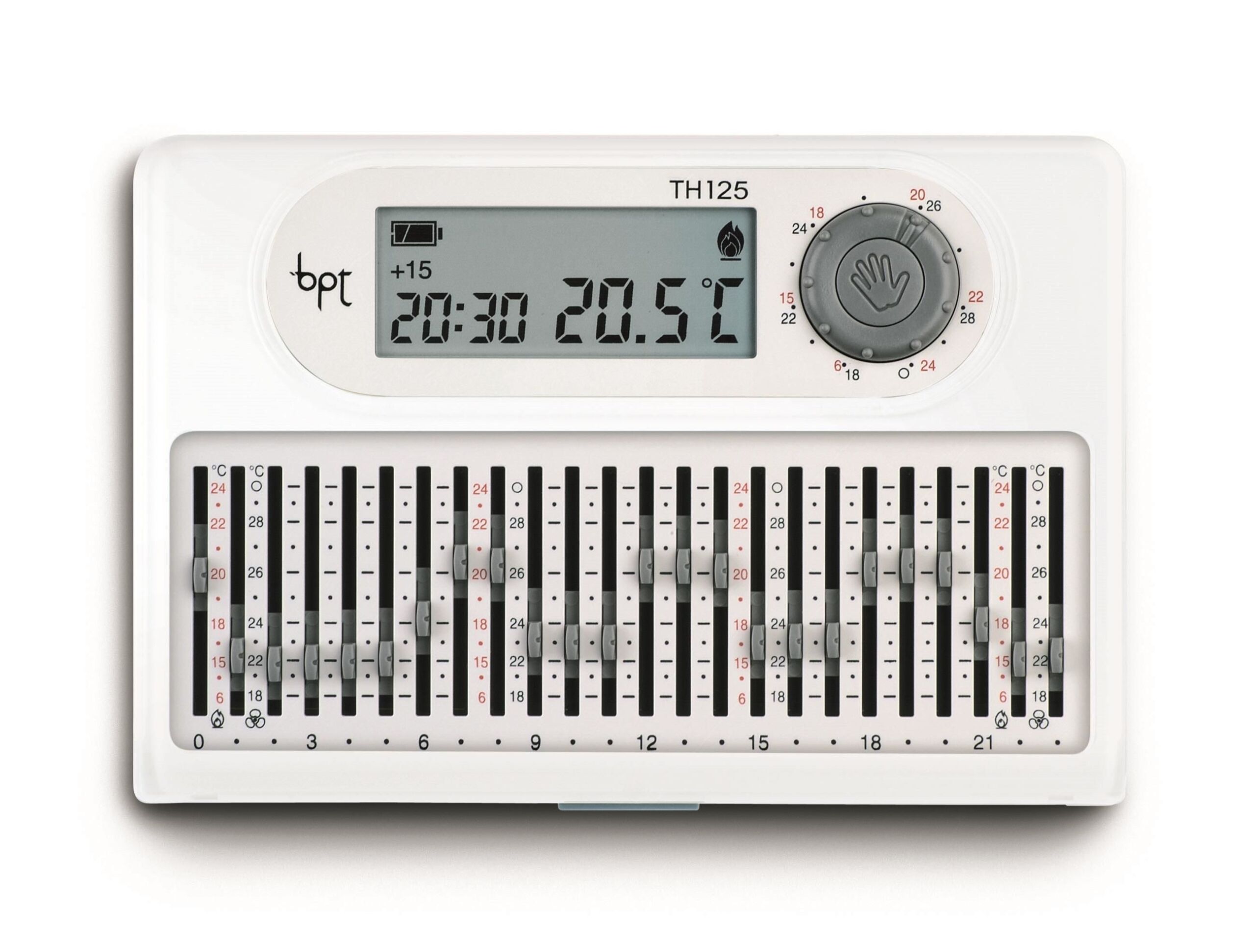 Bpt Came crono termostato giornaliero bianco - TH/125 - 69406700 (FUORI  PRODUZIO
